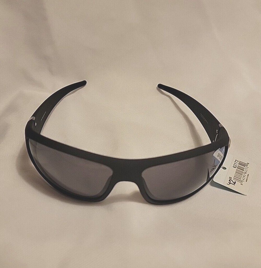 Piranha Sport Wrap Sunglasses Black Frames Style # 62172